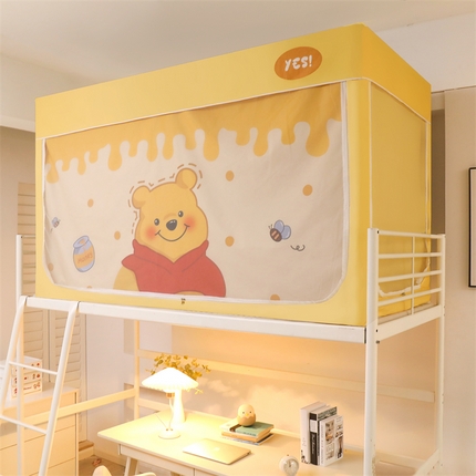 91家纺网 家纺一手货源 找家纺 （总）卓尔居 2025新款学生蚊帐遮光床帘涂层包边卡通IP系列