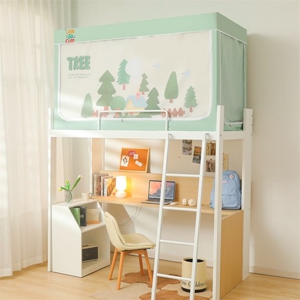 91家纺网 家纺一手货源 找家纺 （总）卓尔居 2025新款学生蚊帐遮光床帘涂层包边卡通系列