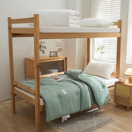 91家纺网 家纺一手货源 找家纺 （总）一加一 2025新款抗菌立体贴标单人宿舍被学生被