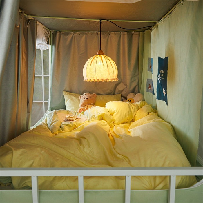 91家纺网 家纺一手货源 找家纺 卓尔居 2025新款学生遮光床帘涂层包边卡通系列 万物