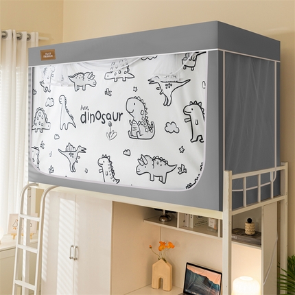 91家纺网 家纺一手货源 找家纺 （总）卓尔居 2025新款学生蚊帐遮光床帘涂层包边卡通系列