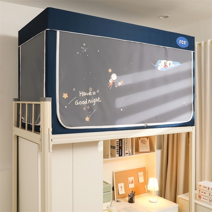 91家纺网 家纺一手货源 找家纺 （总）卓尔居 2025新款学生蚊帐遮光床帘涂层包边卡通IP系列