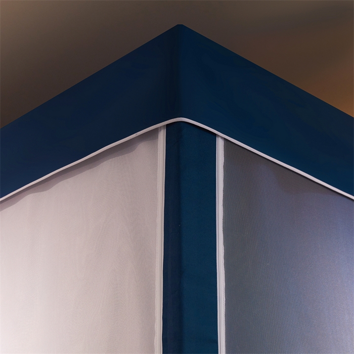 91家纺网 家纺一手货源 找家纺 卓尔居 2025新款学生遮光床帘涂层包边卡通系列 唐老鸭