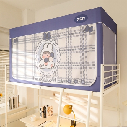 91家纺网 家纺一手货源 找家纺 （总）卓尔居 2025新款学生蚊帐遮光床帘涂层包边卡通系列