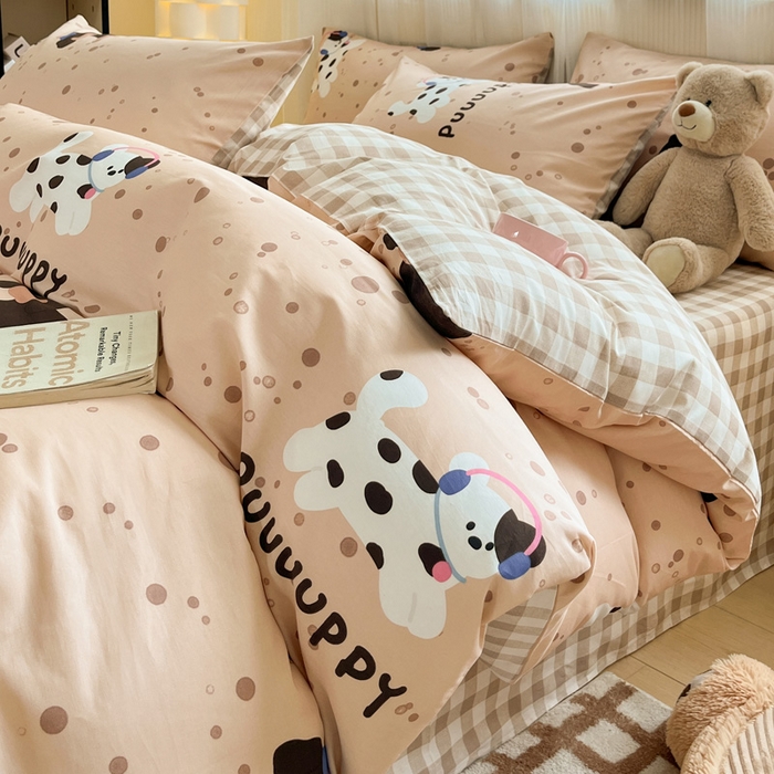 91家纺网 家纺一手货源 找家纺 （总）雅居纺 2024新款全棉印花四件套