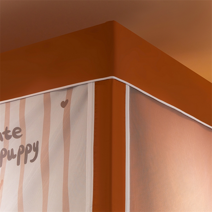 91家纺网 家纺一手货源 找家纺 卓尔居 2025新款学生遮光床帘涂层包边卡通系列 帕尼尼