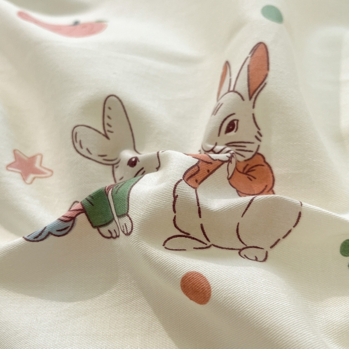 91家纺网 家纺一手货源 找家纺 慕尚家纺 2025新款全棉印花四件套 南瓜派对