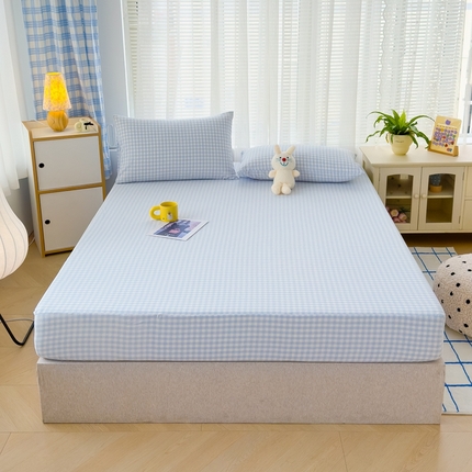 91家纺网 家纺一手货源 找家纺 （总）贝扬思家纺 2024新款云朵无印床笠系列-大床