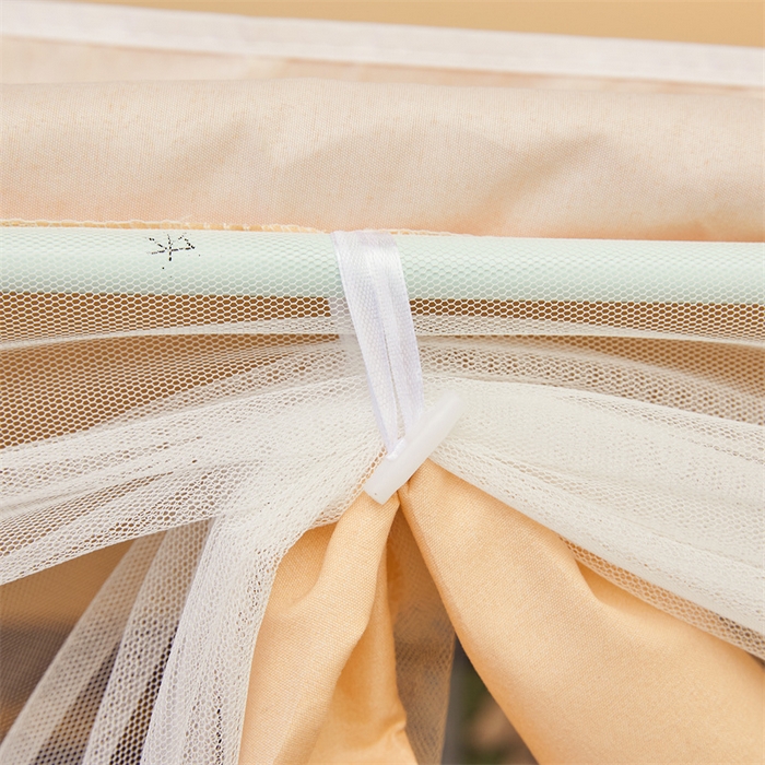 91家纺网 家纺一手货源 找家纺 迪凡保罗蚊帐 2025新款2416纳米环保加厚强遮光大版数码印花学生蚊帐（自带靠墙帘） 大眼猫