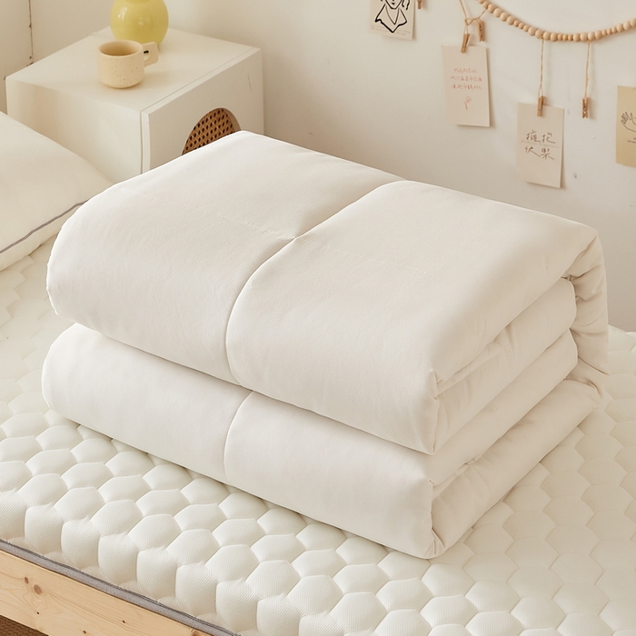 91家纺网 家纺一手货源 找家纺 卡派 2024新款学生宿舍专用被芯+床垫 被子