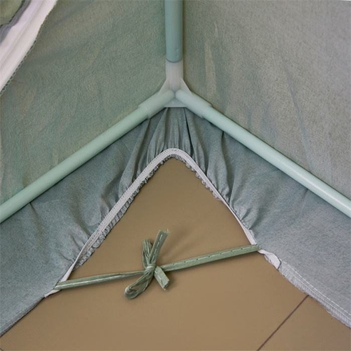 91家纺网 家纺一手货源 找家纺 迪凡保罗蚊帐 2025新款2416纳米环保加厚强遮光大版数码印花学生蚊帐（自带靠墙帘） 青蛙王子