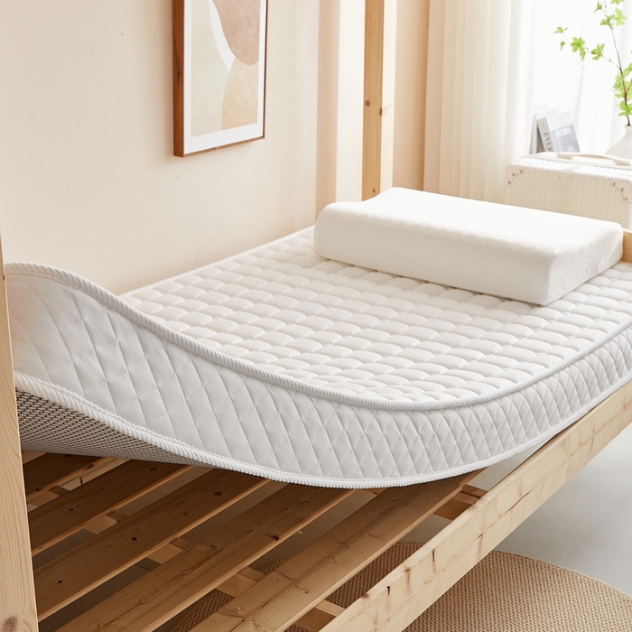 91家纺网 家纺一手货源 找家纺 （总）卡派 2024新款单人床乳胶记忆棉立体加厚加高床垫5-10cm（面包格系列）