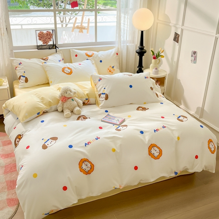 91家纺网 家纺一手货源 找家纺 （总）慕尚家纺 2025新款全棉印花四件套