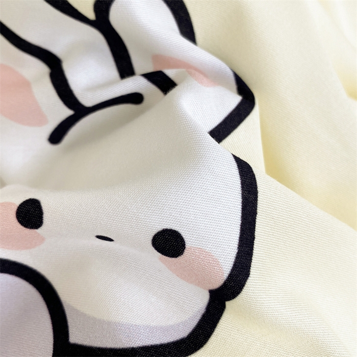 91家纺网 家纺一手货源 找家纺 本制 2024新款学生季全棉印花三件套 浮生-米