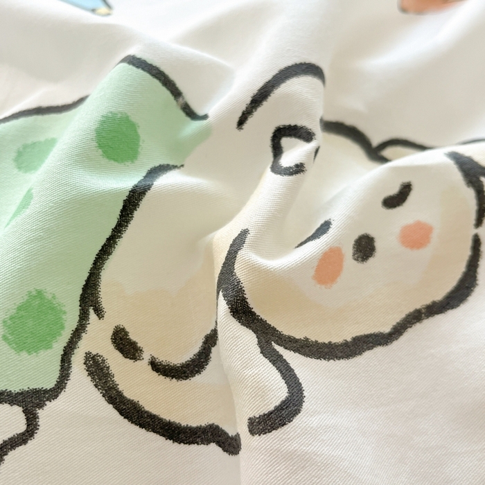 91家纺网 家纺一手货源 找家纺 慕尚家纺 2025新款全棉印花四件套 旺旺