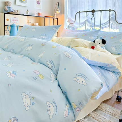 2024新款授权经典奥特曼-三丽鸥全棉卡通四件套学生三件套【含防伪标】 蛋糕玉桂狗