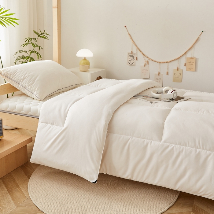 91家纺网 家纺一手货源 找家纺 卡派 2024新款学生宿舍专用被芯+床垫 被子