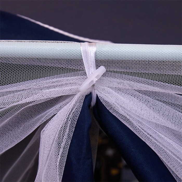 91家纺网 家纺一手货源 找家纺 迪凡保罗蚊帐 2025新款2416纳米环保加厚强遮光大版数码印花学生蚊帐（自带靠墙帘） 调皮狗