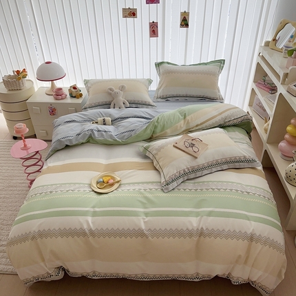 91家纺网 家纺一手货源 找家纺 （总）于果 2024新款全棉13370四件套(10）