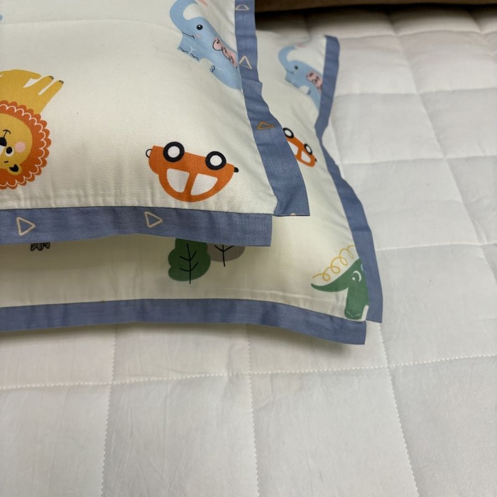 91家纺网 家纺一手货源 找家纺 良佐生活 2024新款A类133x72铂金全棉枕套枕头枕芯七彩童年系列 枕套+枕芯 好利友