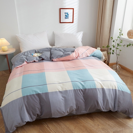 91家纺网 家纺一手货源 找家纺 钰伶 新款13372斜纹全棉印花纯棉单被套（预留6厘米缩水尺寸）