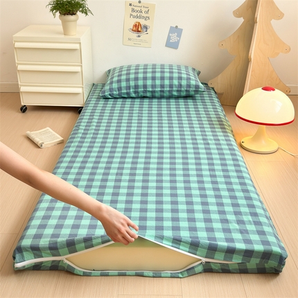 91家纺网 家纺一手货源 找家纺 （总）北欧良品 学生A类全棉床套水洗棉单品学生床套床垫套