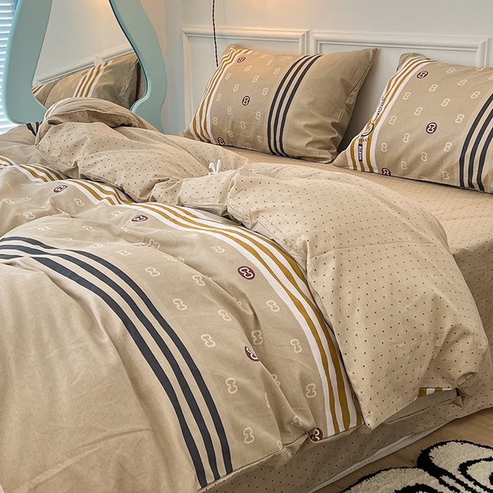 91家纺网 家纺一手货源 找家纺 2024新款13070跑量款全棉四件套--北欧系列 格调生活