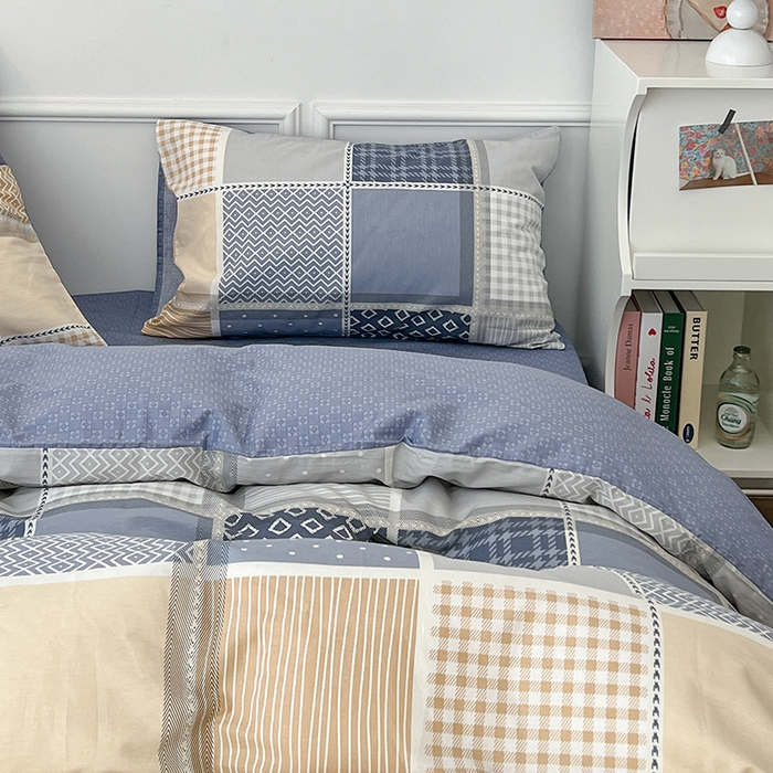 91家纺网 家纺一手货源 找家纺 2024新款13070跑量款全棉四件套--北欧系列 布拉德里