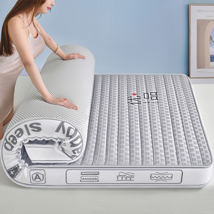 91家纺网 家纺一手货源 找家纺 （总） 2024新款A类华夫格乳胶抗压棉床垫