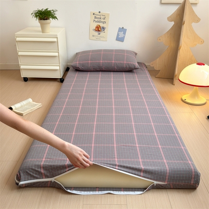 91家纺网 家纺一手货源 找家纺 （总）北欧良品 学生A类全棉床套水洗棉单品学生床套床垫套