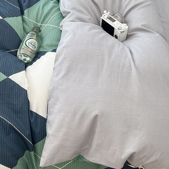 91家纺网 家纺一手货源 找家纺 2024新款13070跑量款全棉四件套--北欧系列 伯利克格