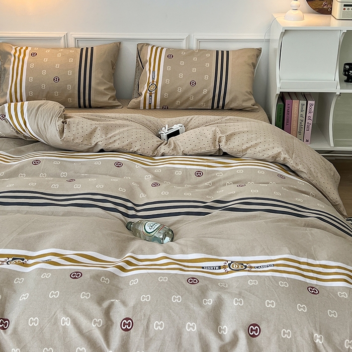 91家纺网 家纺一手货源 找家纺 2024新款13070跑量款全棉四件套--北欧系列 格调生活