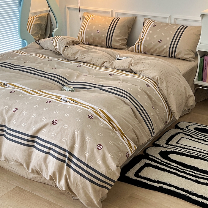 91家纺网 家纺一手货源 找家纺 2024新款13070跑量款全棉四件套--北欧系列 格调生活