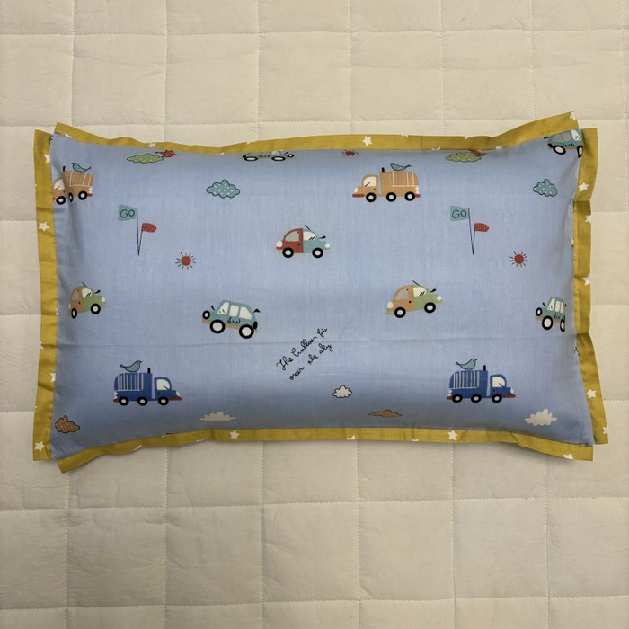 91家纺网 家纺一手货源 找家纺 良佐生活 2024新款A类133x72铂金全棉枕套枕头枕芯七彩童年系列 枕套+枕芯 汽车之家