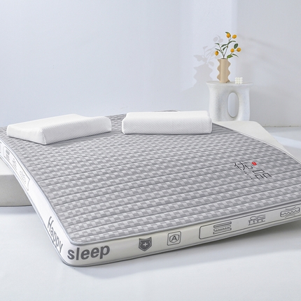 91家纺网 家纺一手货源 找家纺 （总） 2024新款A类华夫格乳胶抗压棉床垫