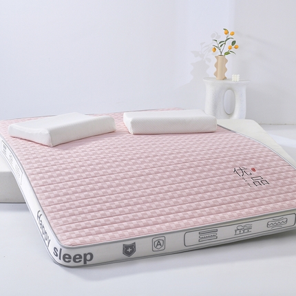 91家纺网 家纺一手货源 找家纺 （总） 2024新款A类华夫格乳胶记忆海绵床垫