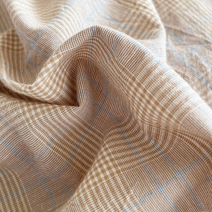 91家纺网 家纺一手货源 找家纺 沐纯家居 2024新款开学季（A类全棉水洗棉，棉加绒）床盖三件套  田园灰