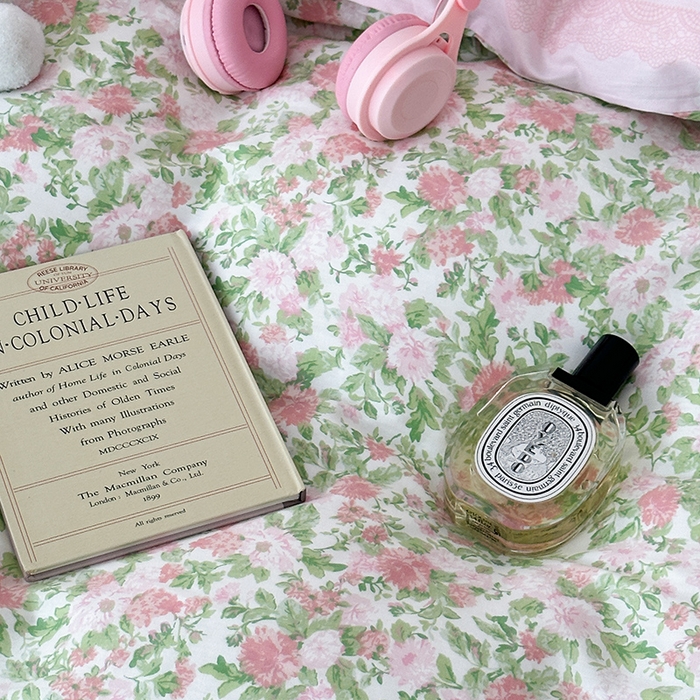 91家纺网 家纺一手货源 找家纺 2024新款13070跑量款全棉四件套--花卉系列 梨花末雨