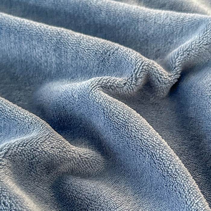 91家纺网 家纺一手货源 找家纺 莱凯家纺 2025新款牛奶绒雕花刺绣四件套-叶屿 叶屿-蓝