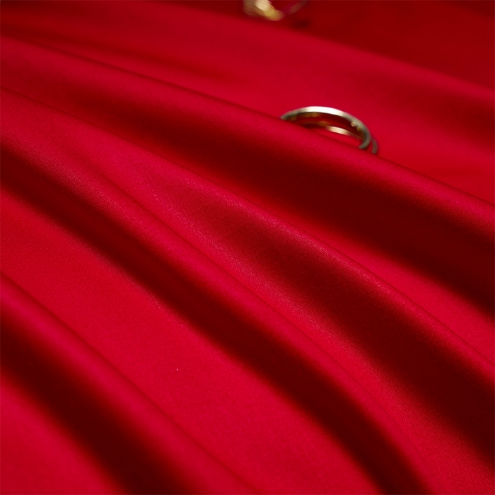 91家纺网 家纺一手货源 找家纺 用心 2024新款双面长绒棉婚庆四件套 福瑞呈祥（新）