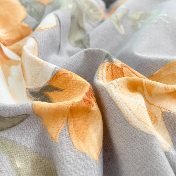 91家纺网 家纺一手货源 找家纺 莱米家纺 2024新款全棉加厚磨毛印花四件套 茉彩