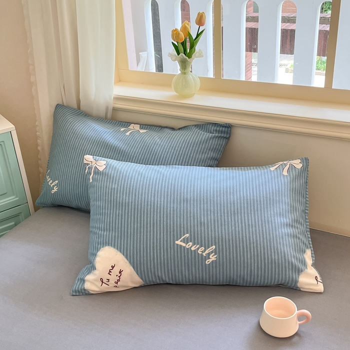 91家纺网 家纺一手货源 找家纺 莱米家纺 2024新款全棉加厚磨毛印花四件套 少女日记