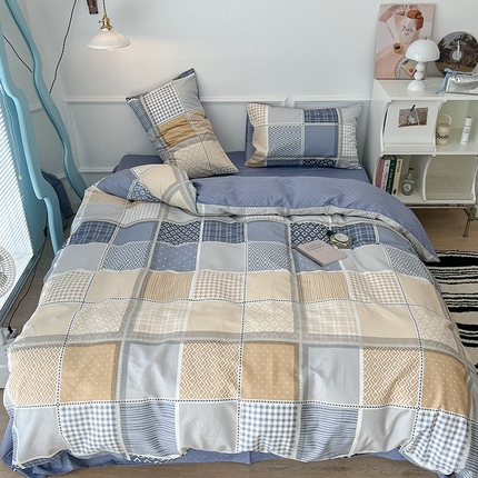 91家纺网 家纺一手货源 找家纺 2024新款13070跑量款全棉四件套--北欧系列 布拉德里