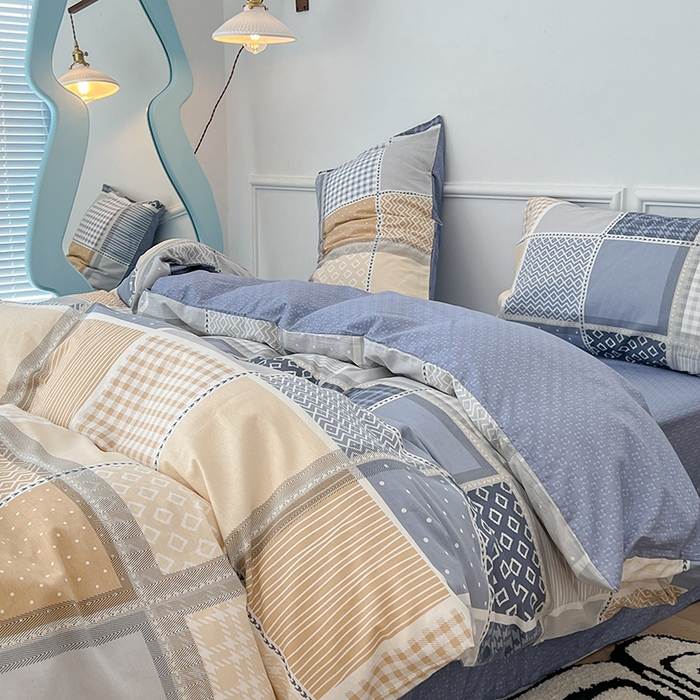 91家纺网 家纺一手货源 找家纺 2024新款13070跑量款全棉四件套--北欧系列 布拉德里