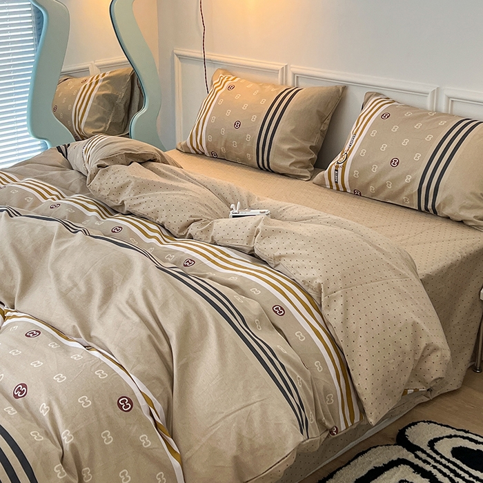 91家纺网 家纺一手货源 找家纺 2024新款13070跑量款全棉四件套--北欧系列 格调生活