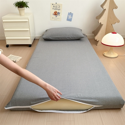 91家纺网 家纺一手货源 找家纺 （总）北欧良品 学生A类全棉床套水洗棉单品学生床套床垫套