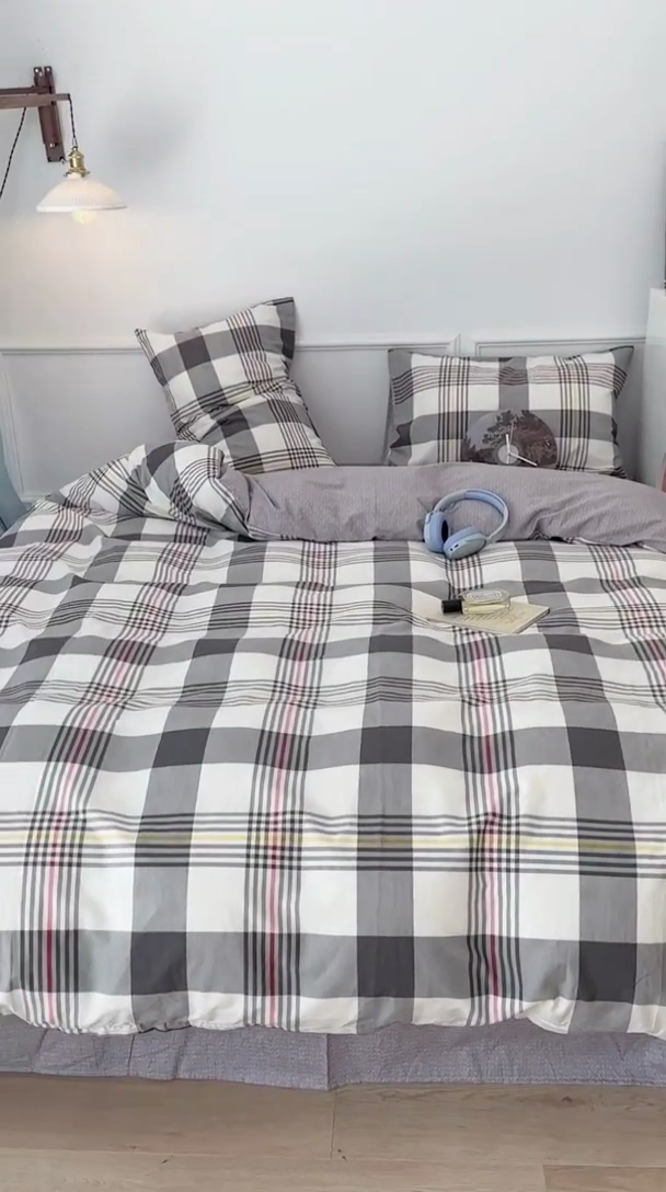 91家纺网 家纺一手货源 找家纺 （总）2024新款13070跑量款全棉四件套--北欧系列