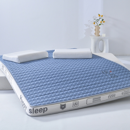 91家纺网 家纺一手货源 找家纺 （总） 2024新款A类华夫格乳胶记忆海绵床垫