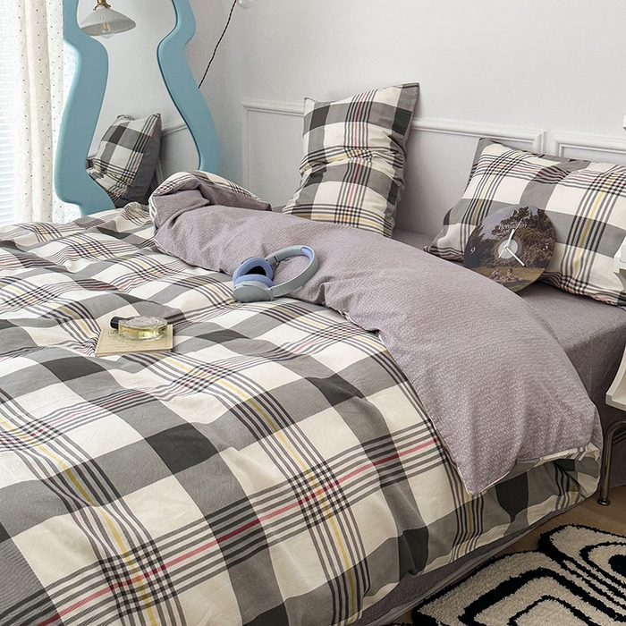 91家纺网 家纺一手货源 找家纺 （总）2024新款13070跑量款全棉四件套--北欧系列