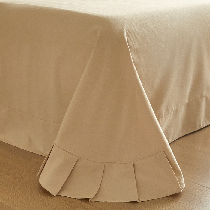 91家纺网 家纺一手货源 找家纺 格里芬家纺 2025新款简约系列全棉加厚磨毛纯棉生态磨毛四件套 繁花